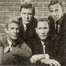 Ron Harper, Robert Lansing, Gregory Walcott und Norm Fell