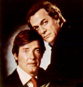 Roger Moore und Tony Curtis